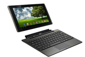 Review: Asus Eee Pad tablet transforms into laptop