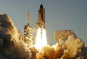 Shuttle Atlantis lifts off for final time