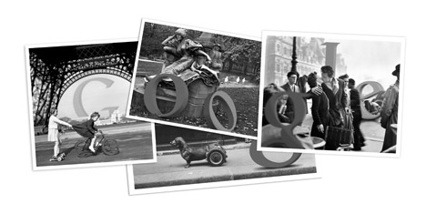 Robert Doisneau - four images celebrated in the Google doodle