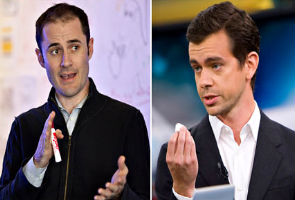 Two Twitter Founders Trade Places