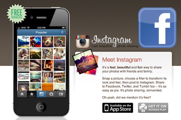 Facebook buying photo-share app Instagram for $1 billion