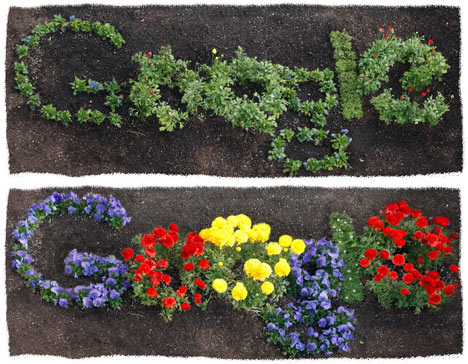 Earth Day Google doodles over the years