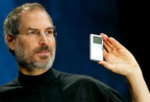 Steve Jobs, music industry transformer