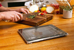 Geek-meets-cook with gadget protectors