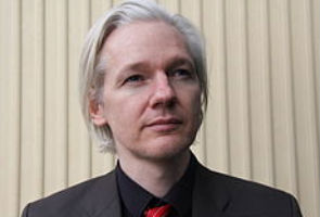 WikiLeaks founder says goal is 'promote justice'