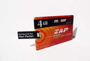 Moser Baer launches credit-card style USB drive