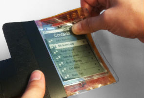 And now, bendable screens on smartphones
