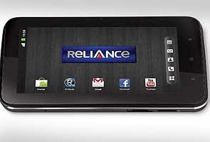 RCom launches India's first CDMA Android tablet