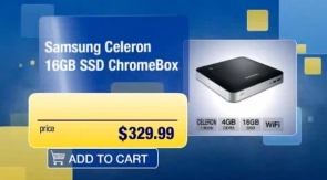 Samsung Chromebox spotted online, may be priced at $330