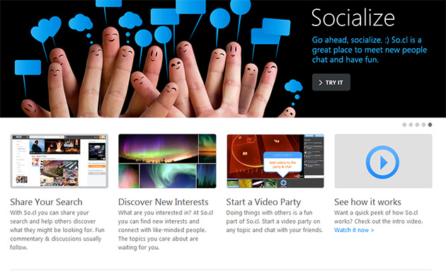 Microsoft enters social networking arena with <i>So.cl</i>