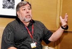 Apple co-founder Steve Wozniak in India