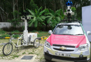 Google starts street view data collection in India