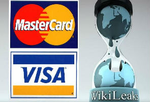 WikiLeaks says complaint against Visa, MasterCard sent to EU