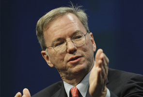 Google's Eric Schmidt criticises raging mobile patent war