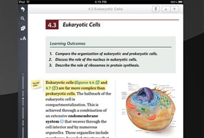 Replacing a pile of textbooks with an iPad