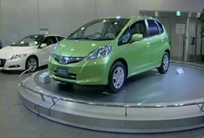 Honda's new hybrid car 'Fit'