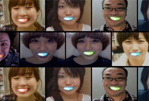 New Japanese fashion: LED lights for your teeth