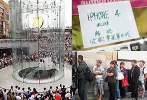 Buyers send iPhones on a long relay to China