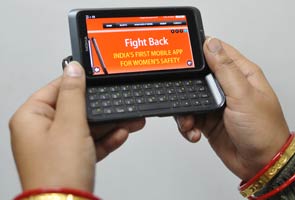 Mobile app to help Indian women fight sex assault